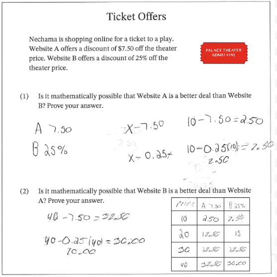 Math milestones task 7 11